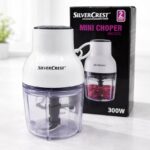 مفرمة كهربائية صغيرة SilverCrest بقوة 300 واط – Mini Chopper متعددة الاستخدام