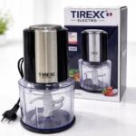 مفرمة طعام كهربائية TIREXX Electro بقوة 300 واط – وعاء صغير وشفرات ستانلس ستيل