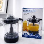 عصّارة حمضيات كهربائية sonachi – أداء قوي وعصير طازج في ثواني